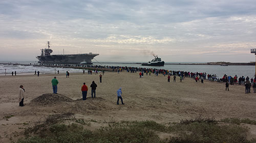 Constellation Arrives in Brownsville